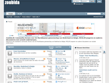 Tablet Screenshot of forums.zoubida.nl